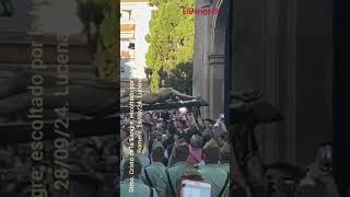 Santísimo Cristo de la Sangre y la gloriosa Legión española Procesión de 27092024 Lucena Córdoba [upl. by Gildas463]