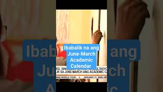 JuneMarch 20242025 Academic Calendar DEPED [upl. by Nertie]