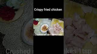 Crispy fried boneless chicken like a pro shortfeed friedchicken foodies [upl. by Had]