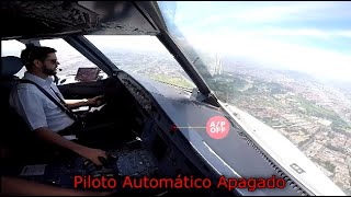 Vive el Aterrizaje en Bogotá con vista Lateral de la Cabina Airbus A320 NEO [upl. by Anilac13]