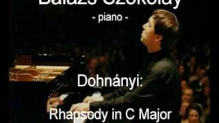 Dohnányi Rhapsody in C Major  Balázs Szokolay [upl. by Elyc797]