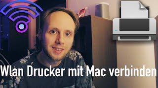 Wlan Drucker einrichten mac  einrichten 2018 [upl. by Ricard]