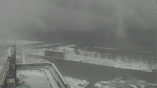 Buffalo snowstorm 2022 Timelapse of the storm rolling in [upl. by Veriee]