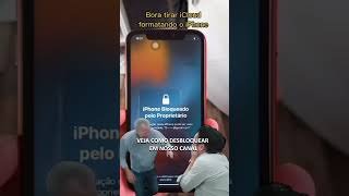 Como Desbloquear iPhone desbloqueariphone smartphone reparoiphone appleid tecnologia [upl. by Aleina]