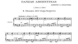 Ginastera Danzas Argentinas Op 2 Floristán [upl. by Henderson]