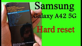 Samsung Galaxy A42 5G Hard reset Pattern unlock solution [upl. by Ynohtna20]