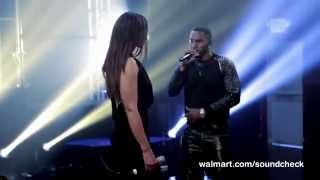 Jason Derulo featuring Jordin Sparks quotVertigoquot Live  Walmart Soundcheck [upl. by Acemat]