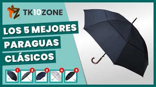 Los 5 mejores paraguas clásicos para la lluvia [upl. by Neda]