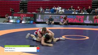 66 R32  Brady Berge Pinnacle vs Dylan Thurston Illinois [upl. by Neumann]