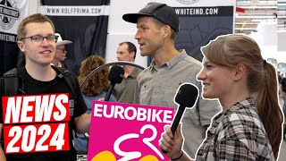 EUROBIKE 2024 Messe Neuheiten  Tag 1  Cyclite Magped Vaude Pirelli LTwoo Giant Fidlock [upl. by Tapes333]