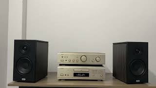 Ampli DENON PMA390IV DENON DCD1550AR loa HECO AURORA 300  HCM 0932669633Zalo [upl. by Enenaj432]