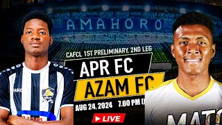 🔴live APR FC vs AZAM FC  CAF Champions League 1ST Preliminary Round [upl. by Nyletac431]