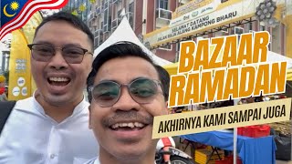 Guru Indonesia PERTAMA KALI Ke BAZAAR RAMADAN Malaysia [upl. by Ettelra684]