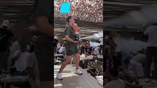 Verde PLAGE Beach club in Saint Tropez [upl. by Gnilhsa]