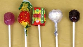 Lollipops from the United Kingdom Kidz Lollies [upl. by Enelak]