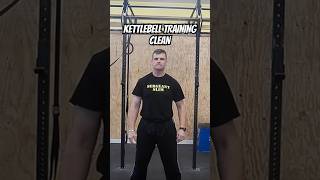 Kettlebell Training Clean Technique kettlebellworkout shorts [upl. by Kannry]