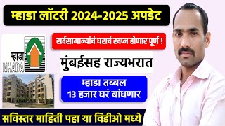 Mhada Lottery 2024 Mumbai । Mhada Lottery 2024 Pune । Mhada Lottery News । Mhada Lottery Update [upl. by Karsten]