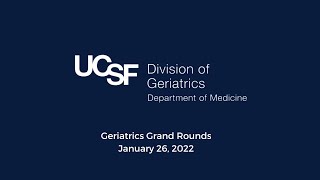 Division of Geriatrics Grand Rounds with Dr Cooper [upl. by Inerney766]