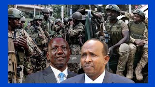 Ruto panics as Military celebrates aden duale removal from power over Gen Z reckless orders [upl. by Alleyne]