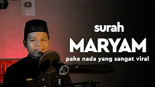 FULL SURAH MARYAM TEMANIN TIDUR  Khoir el [upl. by Leffen]