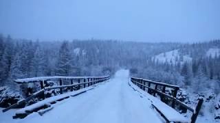 The Worlds Coldest Road Kolyma Highway in Siberia Russia Music by 103 [upl. by Rramed]