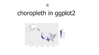 Choropleth in ggplot2 [upl. by Pacifa]