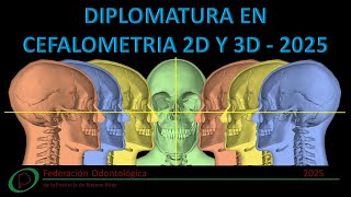 CEFALOMETRIA 2D Y 3D [upl. by Llatsyrc]