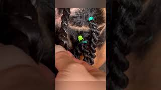 Comment faire une vanille sur ses cheveux crépus bouclés frisés sans élastique [upl. by Sapienza632]