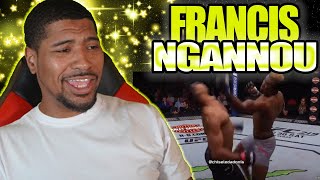 NEW MMA FAN REACTS TO Most DANGEROUS Punching Power In UFC HISTORY Francis quotThe PREDATORquot Ngannou [upl. by Odracir623]