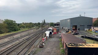 Severn Valley Railway  Live Rail Cam  Kidderminster Diesel Gala [upl. by Bradman]