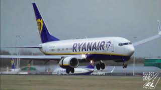 Ryanair hard landing compilation [upl. by Amaris]