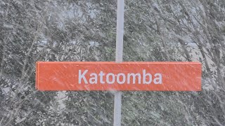 SNOW  Katoomba RAW VIDEO  28th July 2024 around 740 AM [upl. by Nileuqay51]