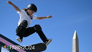 Talented teens Meet the three womens street skateboarding medalists  Paris Olympics  NBC Sports [upl. by Schubert]