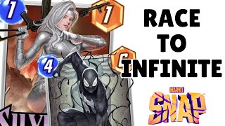 Infinite Rush Take 2  Silver Sable  Symbiote SpiderMan Testing l Marvel Snap Stream [upl. by Carboni]