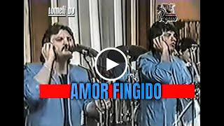 1987  AMOR FINGIDO  Emilio Reyna  El Pega Pega  Pegasso  en vivo [upl. by Andriana]