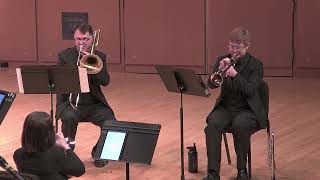 ISU Faculty Brass Quintet Consortium Premiere Eris DeJarnett Kenochoric [upl. by Inobe]