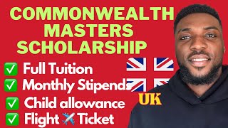 Fully Funded UK financial opportunity  COMMONWEALTH MASTERS SCHOLARSHIP [upl. by Hplodnar197]