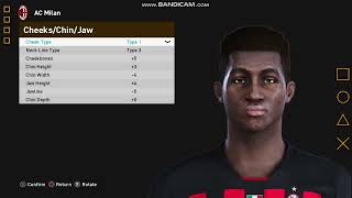 PES 2021 How to create Chaka Traore 🇨🇮 AC Milan [upl. by Yunfei]