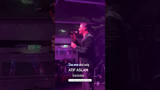 WO LAMHE  ATIF ASLAM LIVE IN PRIVATE EVENT  AADAT  ATIF ASLAM COMEBACK IN BOLLYWOOD [upl. by Nawak]