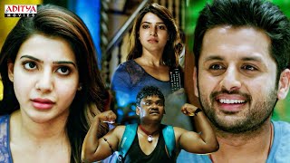 Nithin New Movie Scenes  Samantha Anupama  A Aa Hindi Dubbed Movie  Aditya Movies [upl. by Nevad547]