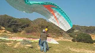 Parapentevuelo con solo 1 claseFliying paragliderwith only 1 classVoando em parapente1 classe [upl. by Anairotciv]