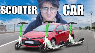 I Built a Car out of Scooters [upl. by Araf]