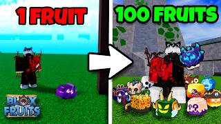 I got 100 Fruits in Blox Fruits [upl. by Inafetse836]