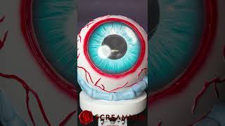 SCREAMIUM Giant Glowing Eyeball Animatronic Halloween Decoration [upl. by Sayed]