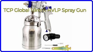 REVIEW 2024 TCP Global 18mm HVLP Spray Gun ESSENTIAL details [upl. by Ainitsirc]