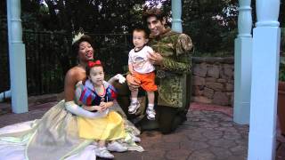 Walt Disney World  Meeting Princess Tiana and Prince Naveen  May 21 2011 [upl. by Poll]