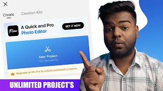 VN App  How to Make Unlimited Projects quot0 Projects Remainingquot VN Video Editing App [upl. by Artsa]