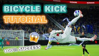 eFootball 2024  Bicycle Kick Tutorial  Playstation amp Xbox [upl. by Caldwell543]