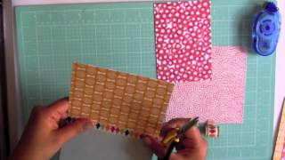 Tutorial  How to Make a Penpal Mini BookAlbum [upl. by Rovner]