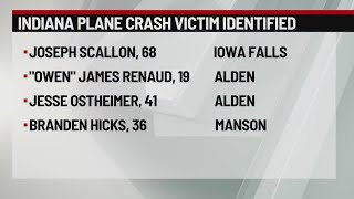 Passengers in fatal Indiana plane crash identified [upl. by Enyawd703]